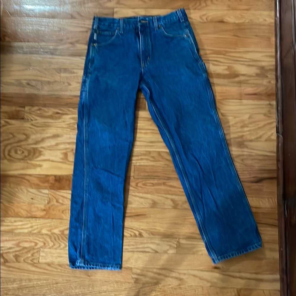 Carhartt Blue Relaxed Jeans with Classic Fit